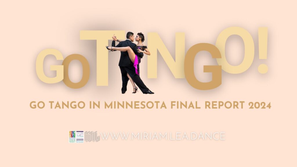 Go Tango Report including graphs, & formatting 